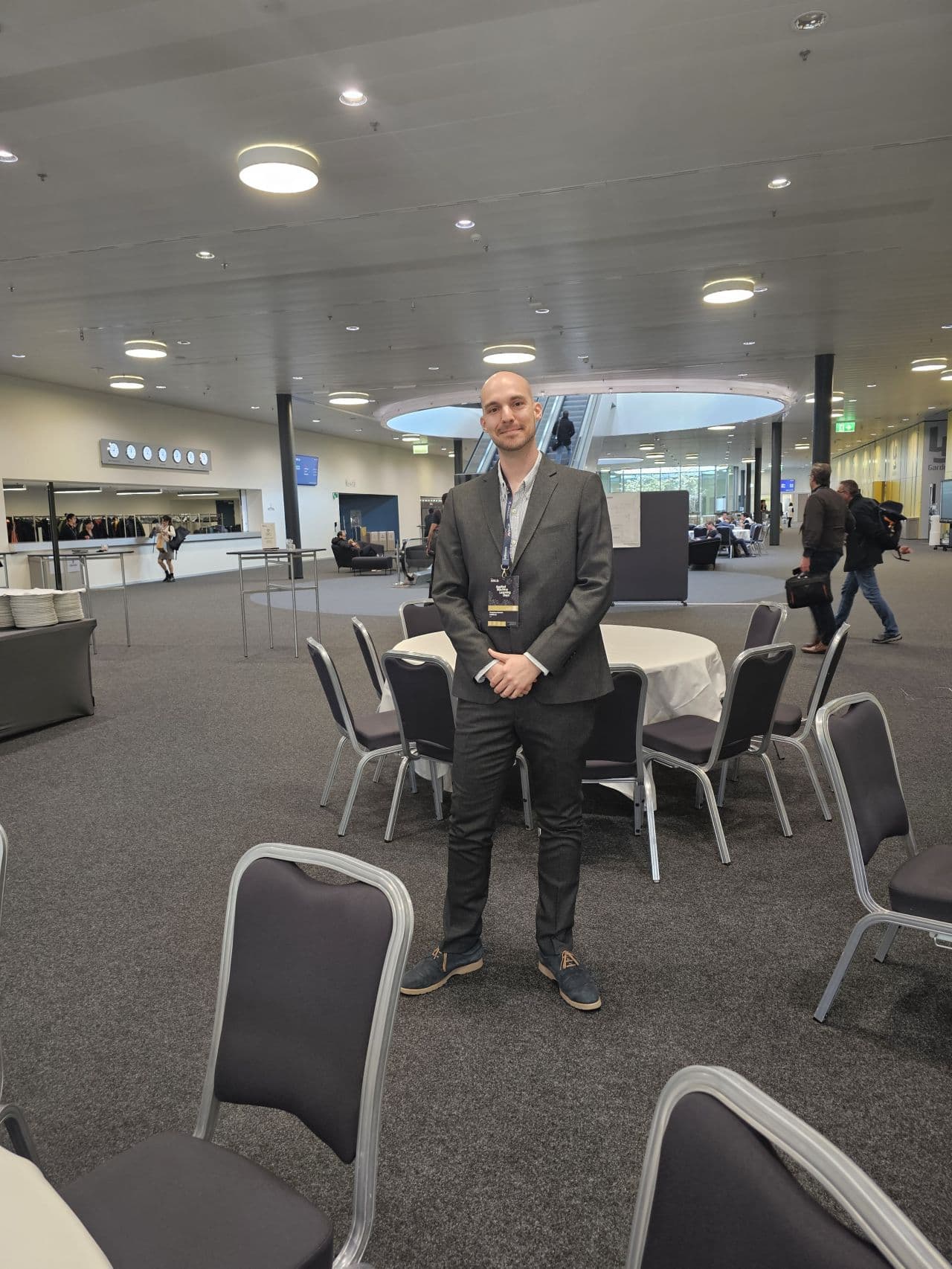 Francisco Amoros Cubells at a professional conference